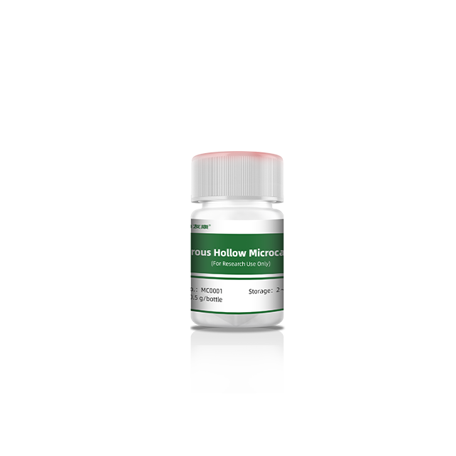 مسامي جوفاء microcarrier