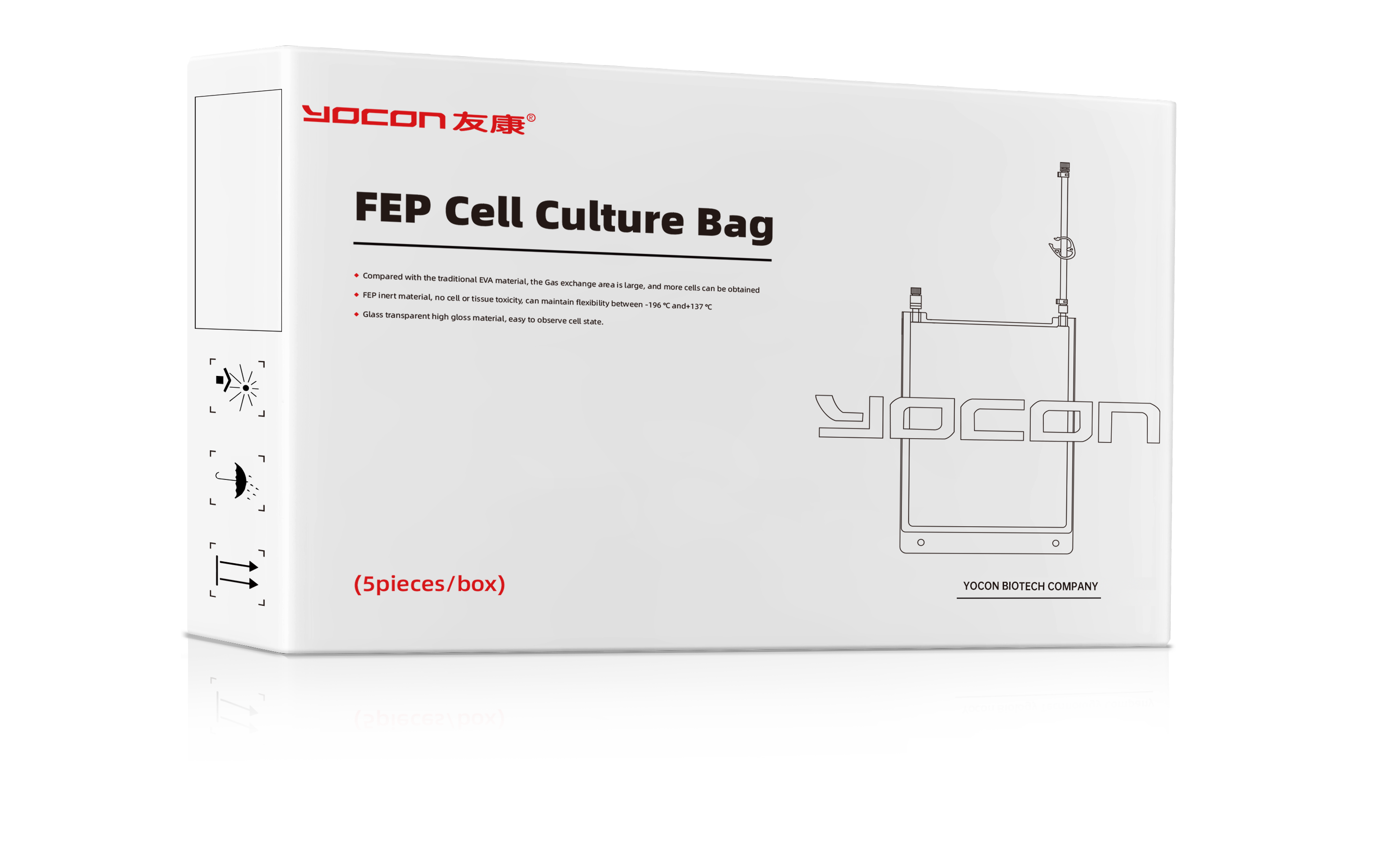 FEP 细胞培养袋 英文